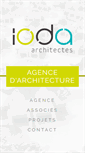 Mobile Screenshot of ioda-architectes.com